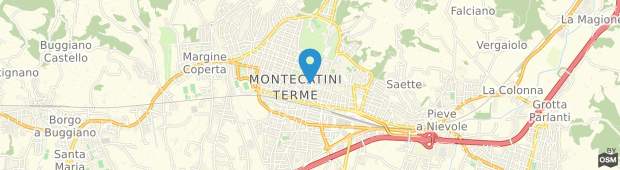 Umland des Reale Hotel Montecatini Terme