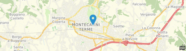 Umland des Hotel Lazzerini Montecatini Terme