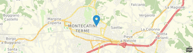 Umland des Hotel Salus Montecatini Terme
