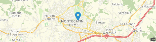 Umland des Hotel Ariston Montecatini Terme
