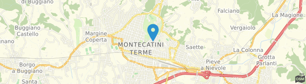 Umland des Belsoggiorno Hotel Montecatini Terme