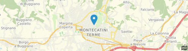 Umland des Hotel San Marco Montecatini Terme