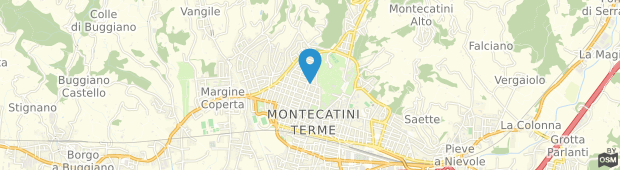 Umland des Imperial Garden Hotel Montecatini Terme