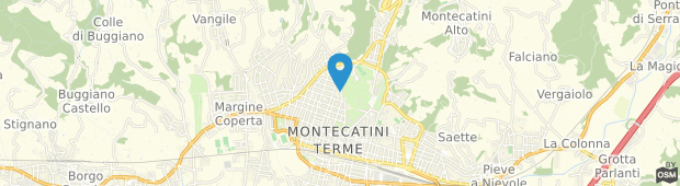 Umland des Hotel Rigoletto Montecatini Terme