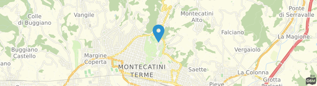 Umland des Astoria Hotel Montecatini Terme