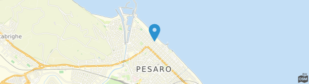 Umland des Hotel Ambassador Pesaro