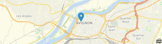 Umland des Hotel Mignon Avignon