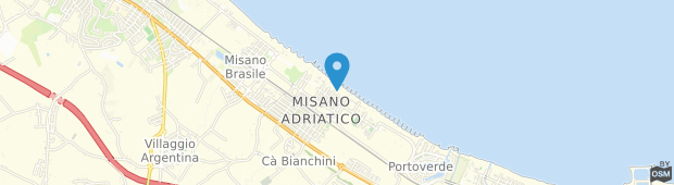Umland des Hotel Alexandra Misano Adriatico