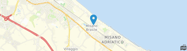 Umland des Hotel Ascot Misano Adriatico