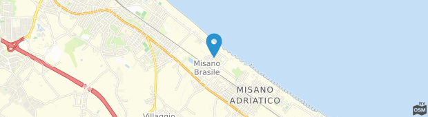 Umland des Hotel Arno Misano Adriatico