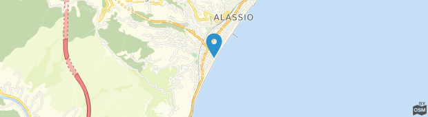 Umland des Bel Sit Hotel Alassio