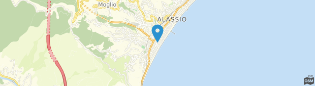 Umland des Hotel Rosa Alassio