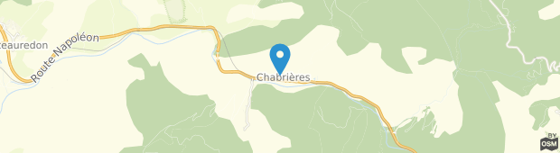Umland des Au Relais de Chabrieres Hotel Digne-les-Bains
