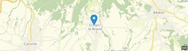 Umland des Hotel Crillon-le-Brave