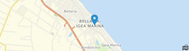 Umland des Hotel Belvedere Bellaria-Igea Marina