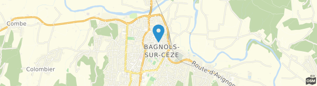 Umland des BHB Hotel Bagnols-sur-Ceze