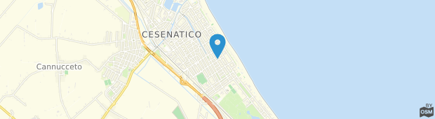 Umland des Hotel Katia Cesenatico