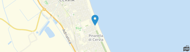 Umland des Universal Hotel Cervia