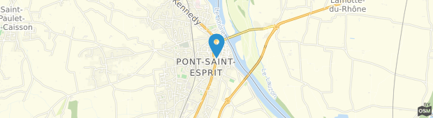 Umland des Hotel De La Bourse Pont-Saint-Esprit