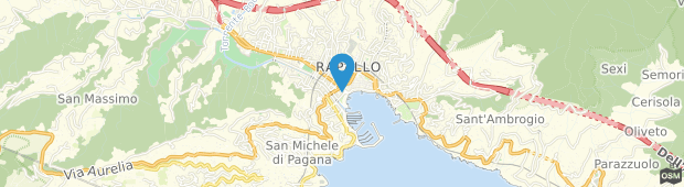 Umland des Hotel Astoria Rapallo