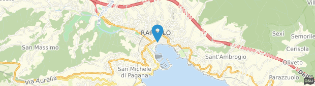 Umland des Miro Hotel Rapallo