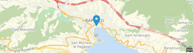 Umland des Hotel Vesuvio Rapallo