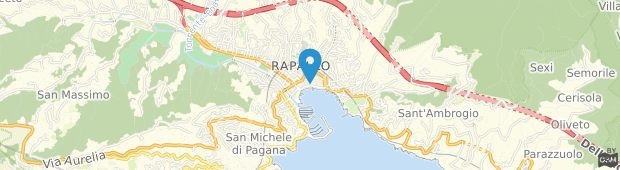 Umland des Hotel Miramare Rapallo