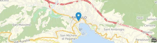 Umland des Hotel Cavour Rapallo