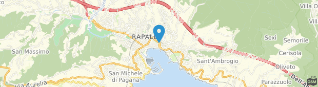 Umland des Hotel Europa Rapallo