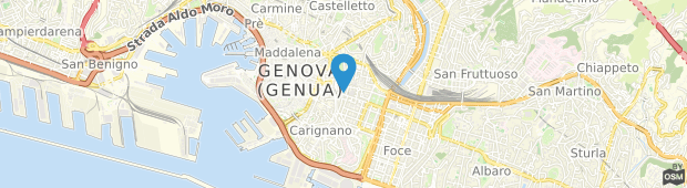 Umland des Hotel Bel Soggiorno Genoa