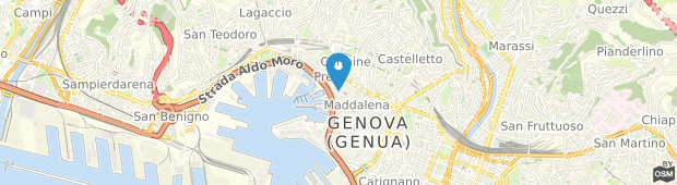 Umland des Hotel Acquario Genoa