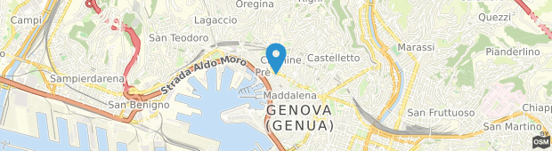 Umland des Mini Hotel Genoa