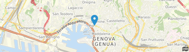 Umland des Hotel Helvetia Genoa
