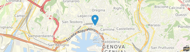 Umland des Hotel Continental Genova