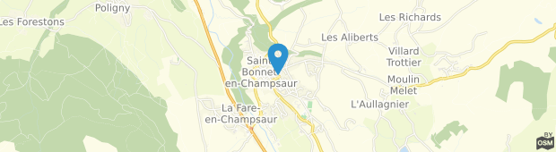 Umland des Hotel Le Connetable Saint-Bonnet-en-Champsaur