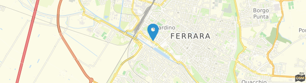 Umland des Orologio Hotel Ferrara