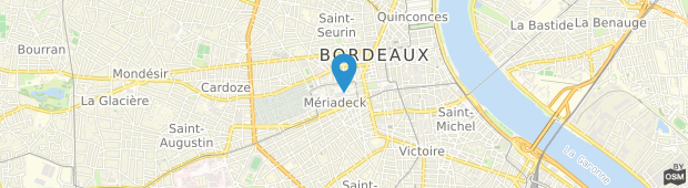Umland des Citadines Aparthotel Bordeaux Meriadeck