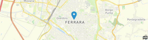 Umland des Touring Hotel Ferrara