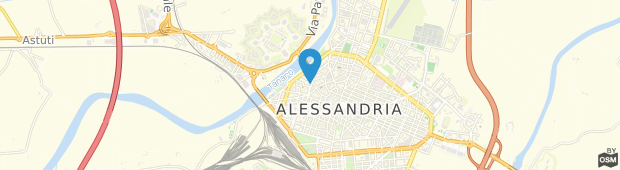 Umland des Europa Hotel Alessandria