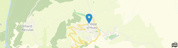 Umland des Les Alpages Hotel Alpe d'Huez