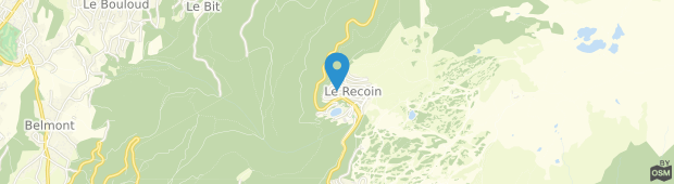 Umland des Residence Les Balcons De Recoin Cela Chamrousse