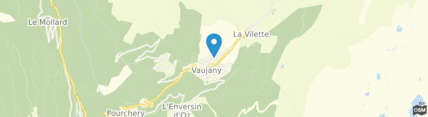 Umland des Residence les Valmonts Vaujany