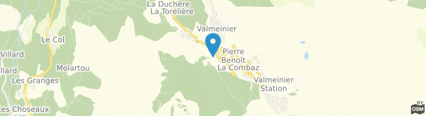 Umland des Madame Vacances Residence Les Lodges de Pierres Valmeinier