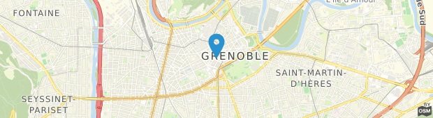 Umland des Citadines City Centre Grenoble