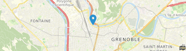 Umland des Ibis Grenoble Gare