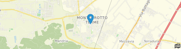 Umland des Olimpia Terme Hotel Montegrotto Terme