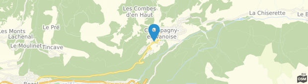 Umland des Residence Lagrange Prestige les Alpages de Champagny