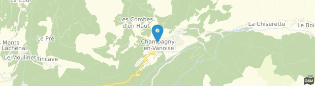 Umland des Hotel Les Glieres Champagny-en-Vanoise