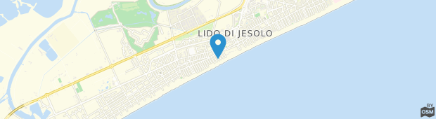 Umland des Hotel Ancora Jesolo