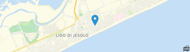 Umland des Hotel Rosa Jesolo